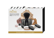 INIKA face in a box certified organic mineral make up starter kit