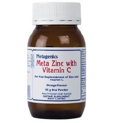 Metagenics Meta Zinc with Vitamin C Orange 95g